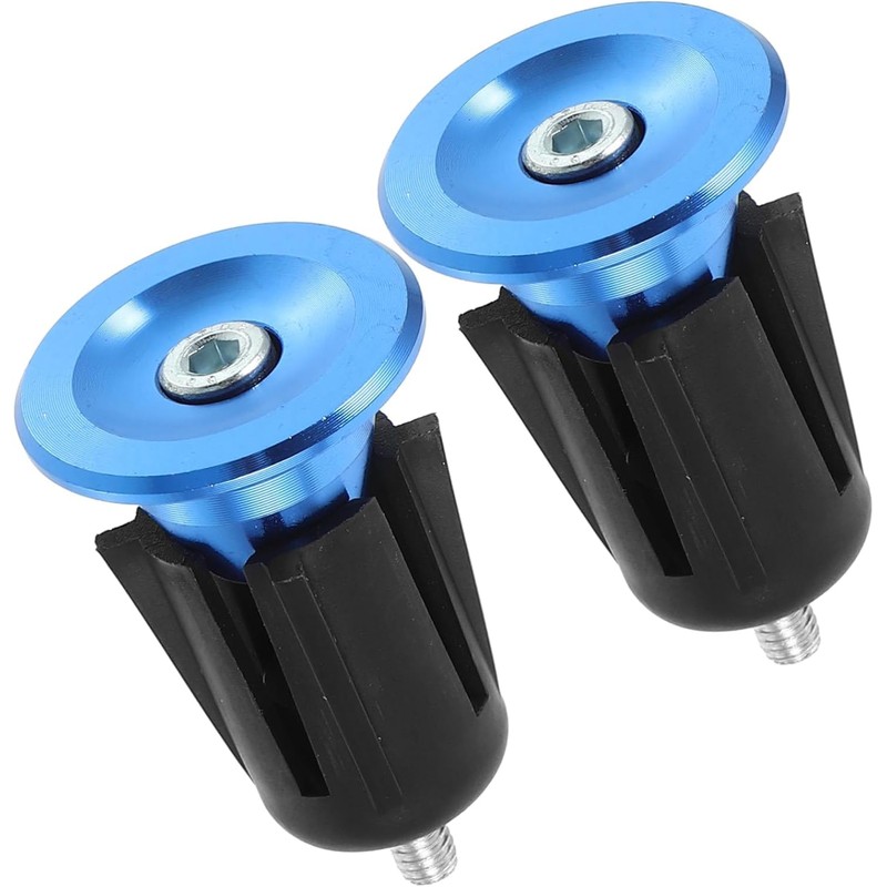 1 Pair Aluminum Bar End Plugs for Bicycle Handlebar -