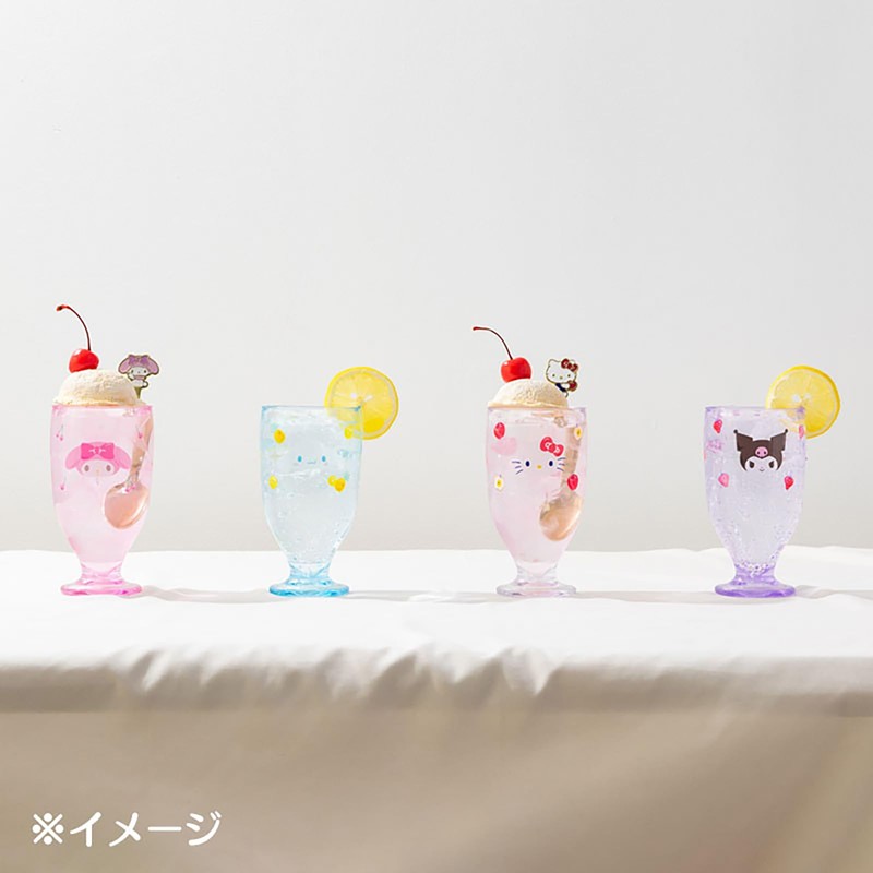 Sanrio 313262 Footed Cup, Cinnamoroll, AS Resin, Capacity: Approx. 11.6
