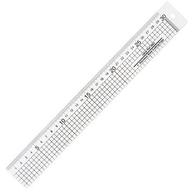 Stainless steel ruler 30cm