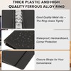 Pack of 5 A5 Ring Binder Covers with 6 Rings