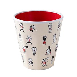 NEKONOBA Melamine Cup, Funny Cat, 9.1 fl oz (270 ml)