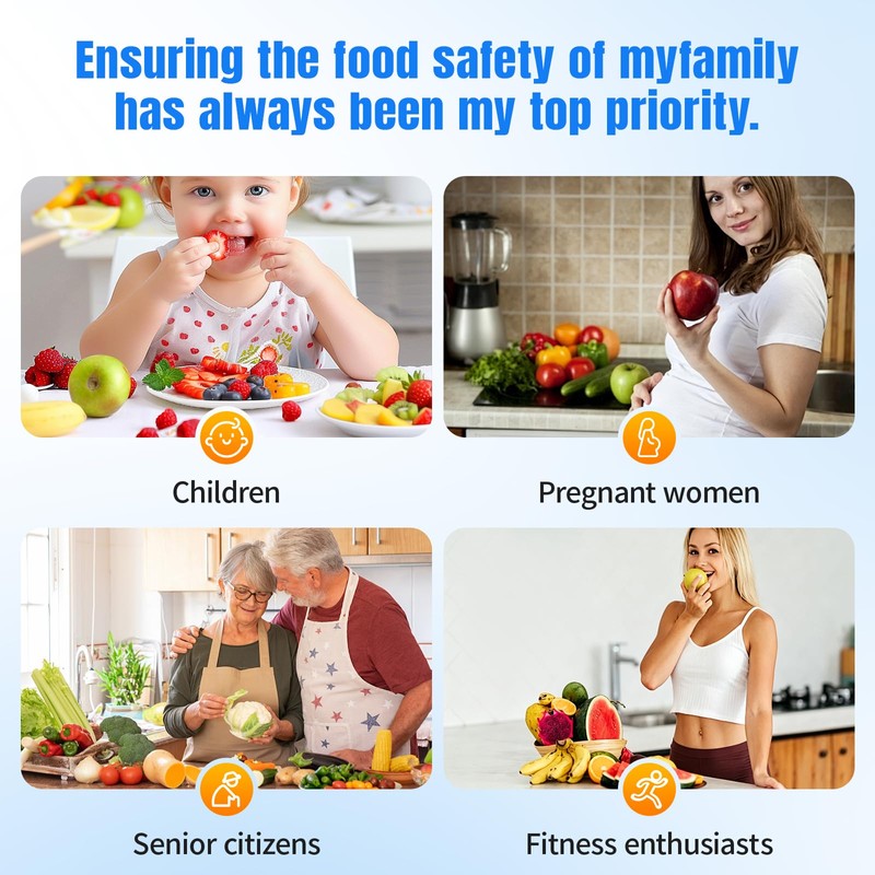 Wireless Produce Purifier - Capsule Fruit&Veggie Cleaner