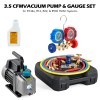 Unbranded OMT Manifold Gauge & Air Vacuum Pump Auto AC