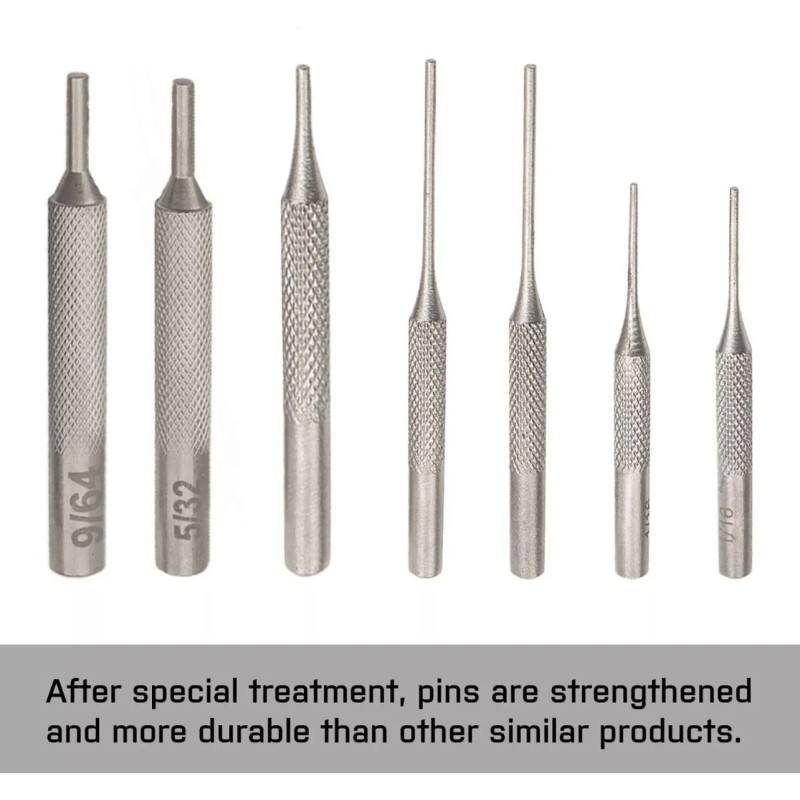 Hammer Wiregear Punch Set and Punch Set Hammer with Detachable