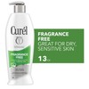 Curel Daily Moisture Fragrance-Free Lotion For Dry Skin 13 oz