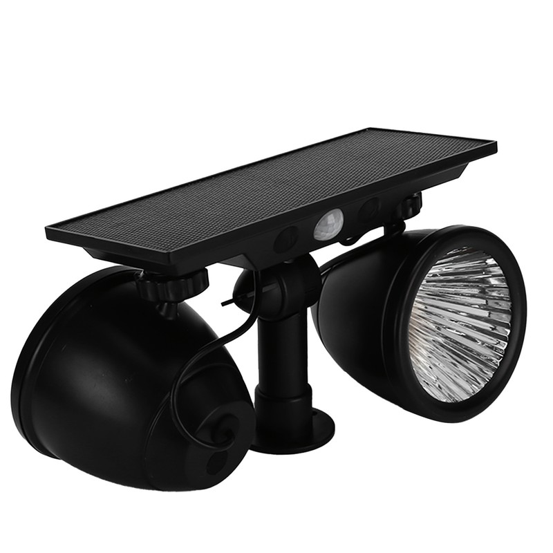 Solar Projection Light Human Body Induction 2‑Color Solar Lawn Lamp