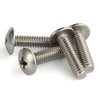 #8-32 x 1/2" Truss Head Phillips Machine Screws, Full Thread,