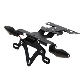 License Plate Holder Rear Fender Eliminator Tail Tidy LED Indicator Turn Signal Blinker Kit Compatible with S1000RR 2009-2018 HP4 2012-2020 S1000R 2014-2020