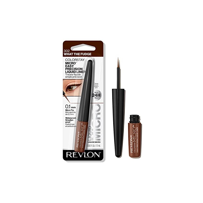 Revlon Colorstay Micro Easy Precision Liquid Liner, 302 What the