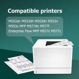 VAMTAY Remanufactured 508A 508 A High Yield Toner Cartridge Replacement for HP 508A 508X 508 X CF363A for M552dn M553dh M553n M577c M577z M577dn M577f Series Printer (1 Magenta, 1-Pack)