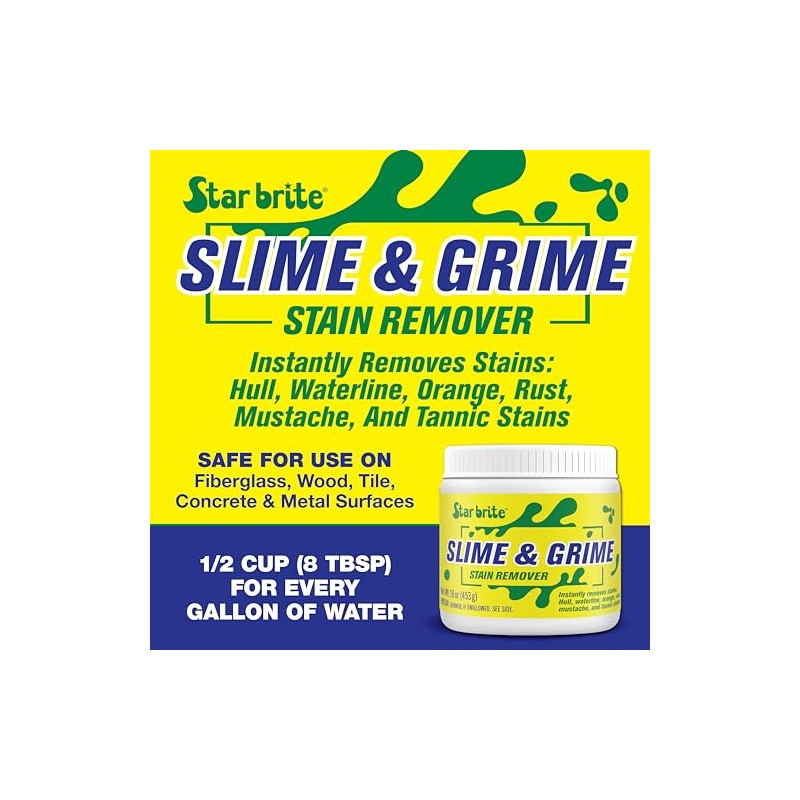 STAR BRITE Slime & Grime Stain Remover - Concentrate Makes