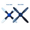 rcxsuv 3 Sets Spare RC Plane Propellers Compatible with P51