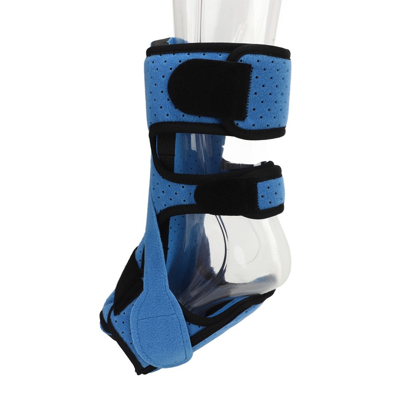 Foot Drop Splint Brace 3 Elastic Straps Soft Liner Foot