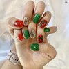 Next day delivery⭐Christmas checked nails⭐ / 다음날 발송⭐크리스마스 체크네일⭐