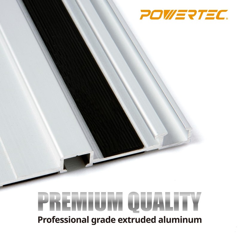 POWERTEC Track Saw Guide Rail for Milwaukee Track Saws |