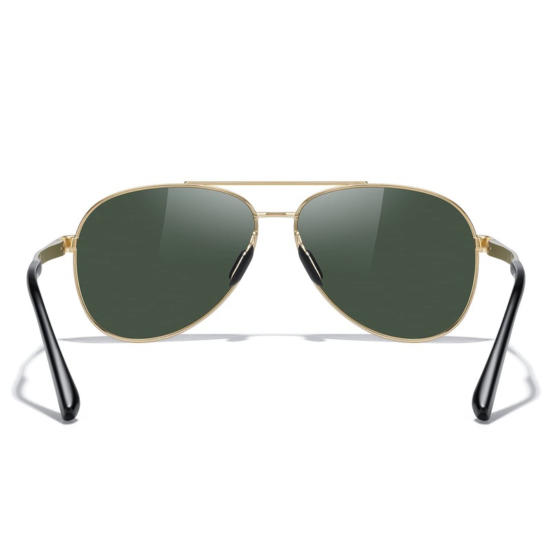 MERRY'S Aviator Sunglasses for Men Women - Polarized Driving Sun