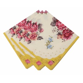 Talking Tables Servilletas floral ‘Truly Scrumptious’‘, paquete de 30, 25 cm x 25 cm