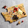 Totally Bamboo Washington State Shaped Cutting Board and Charcuterie Serving