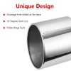 A-KARCK Exhaust Tip 5" Inlet to 10" Outlet, 15" Overall