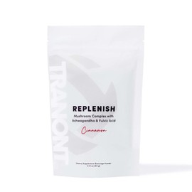 tranont REPLENISH MUSHROOM COMPLEX WITH ASHWAGANDHA AND FULVIC ACID Tranont