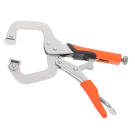 iplusmile Stable Grip c Clamp Pliers Heavy Duty Industrial Tools Face Clamps for Woodworking Repair