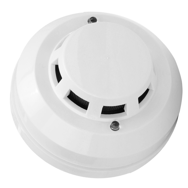 Smoke Alarm High Sensitivity Security Detector Sound Light Warning Device