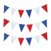 Bristol Novelty PG007 Triangle Bunting, Red/White/Blue, One Size