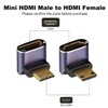 AreMe 8K Mini HDMI to HDMI Adapter (2 Pack), Up