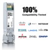 Pack of 4, 10GBASE-SR SFP+ Transceiver, SFP+ to LC, 10G