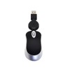 DIWOSHE Ultra Mini Mouse USB Wired 3 Button Retractable Telescopic