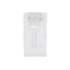 100Pcs TF2005A 8P8C RJ45 Connector CAT6 Unshielded Ethernet Crystal Head