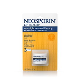 Neosporin Lip Health Overnight Renewal Therapy 0.27 oz (Pack of 12)