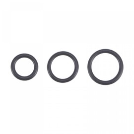 sourcing map Nitrile Rubber O-Rings 6mm 7mm 8mm OD 4mm 5mm 6mm ID 1mm Thick Seal Gasket, Black 150in1 Set