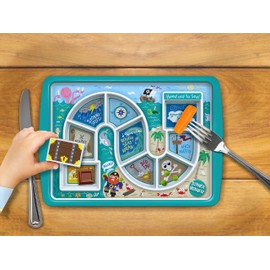 Genuine Fred DINNER WINNER Kids' Dinner Tray, Pirate