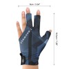PATIKIL 3 Finger Pool Glove Left Hand, Billiard Gloves Pool