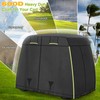 600D Oxford 2/2+2/4 Passenger Golf Cart Cover Fits EZGO, Club