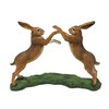 Realistic Hare Ornaments Finished in Natural Colours, Choice of Poses