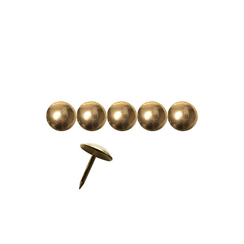 200 Padding Decorative Nails 11 mm Brass