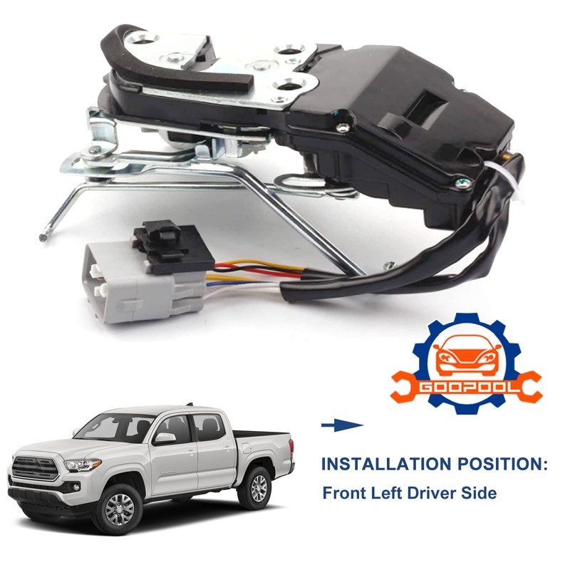 Door Lock Latch Actuator Assembly Compatible with 1998-2004 Tacoma Driver