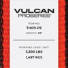 VULCAN Car Tie Down with Snap Hooks - Lasso Style