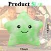 KAHEAUM LED Night Light UP Glow Star Pillow for Kids