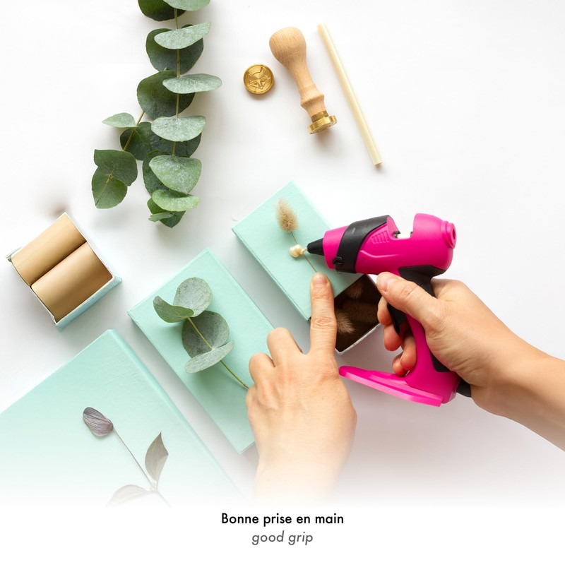 J. Herbin 48200T Small Wax Gun, Soft Wax (Purple)