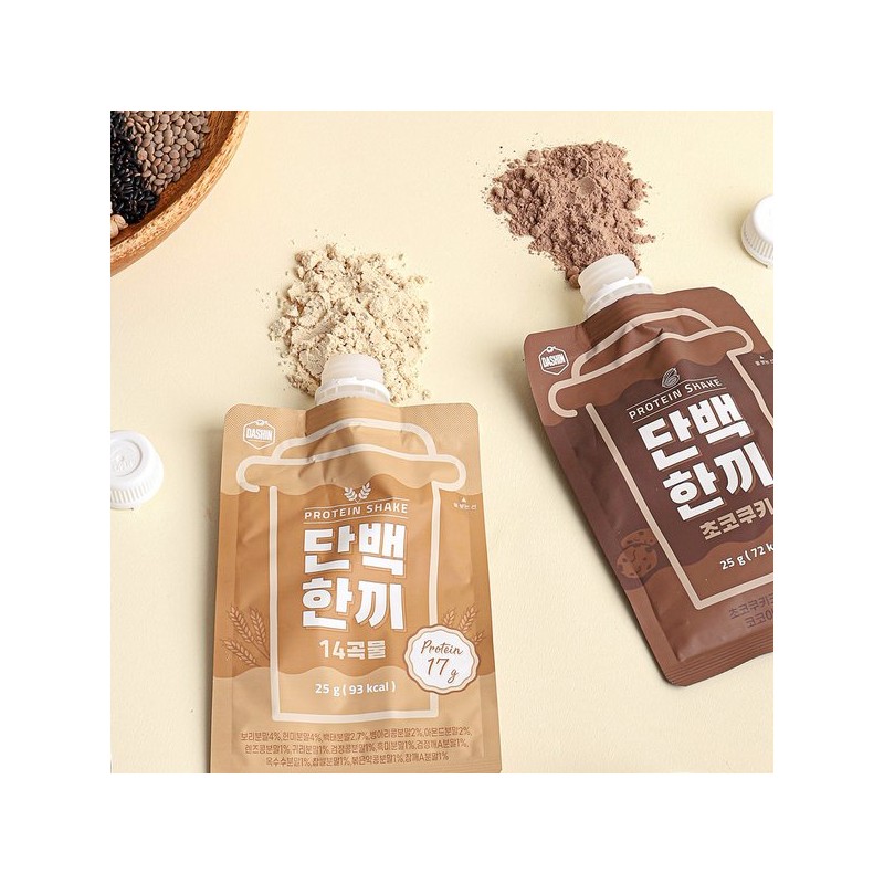 Dashin Shop 단백한끼 14곡물 3개 Protein Meal 14 Grains (Set