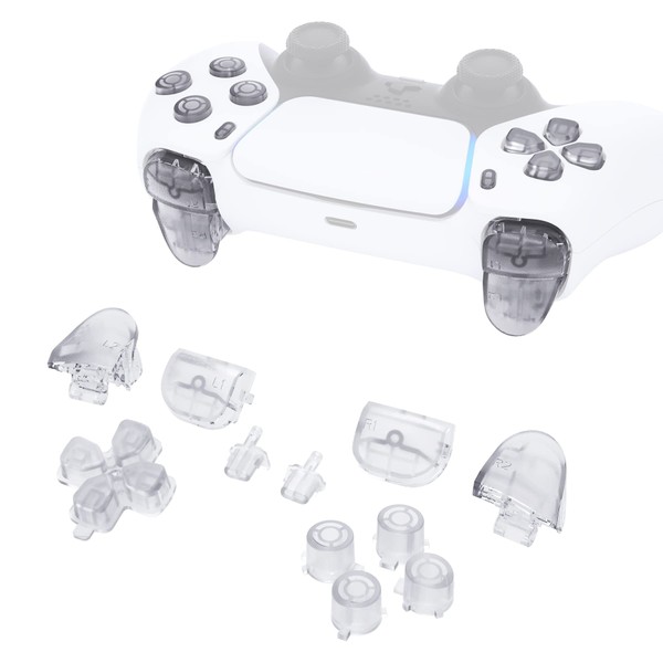 eXtremeRate Buttons for PS5 Controller BDM-010 & 020 Model, DIY