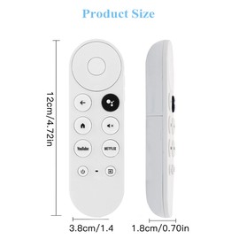 G9N9N Replacement Voice Remote Control for Google Chromecast HD 4K TV Snow Device Streaming Stick