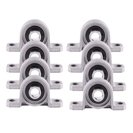 8pcs Zinc Alloy Ball Bearing Block KP000 (10mm)