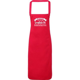 Hippowarehouse I'm Bilingual I Cry in Both English and Mandarin Apron kitchen cooking painting DIY onesize adult