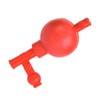 Rubber Suction Bulb, Safe Quantitative Pipette Ball with 3 Openings,