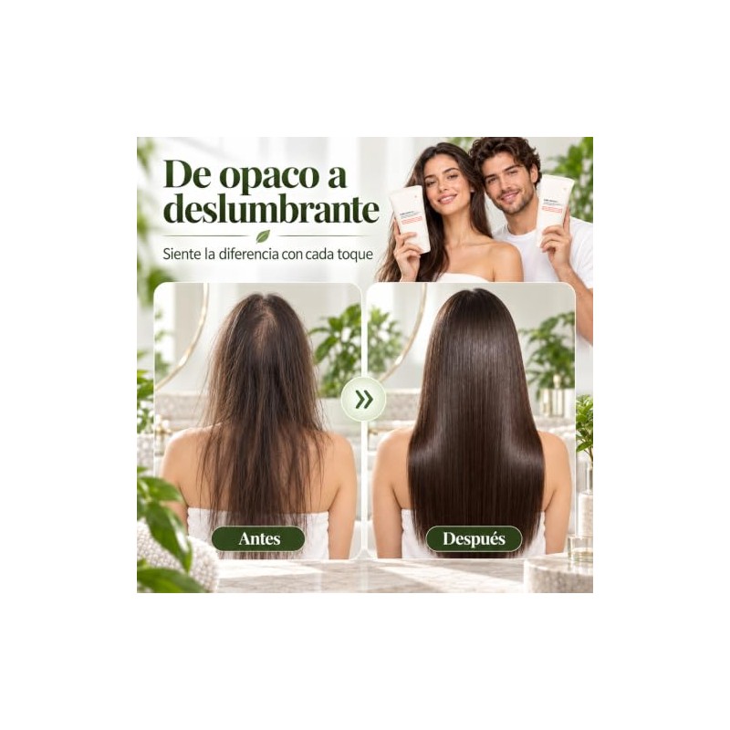 2PC Sérum Para El Crecimiento Del Cabello, Fortalece Las Raíces