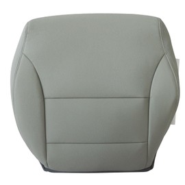 FZJDSD Gray Driver Side Bottom Microfiber Leather Replacement Seat Cover Compatible with Honda Civic 2012 2013 2014 2015